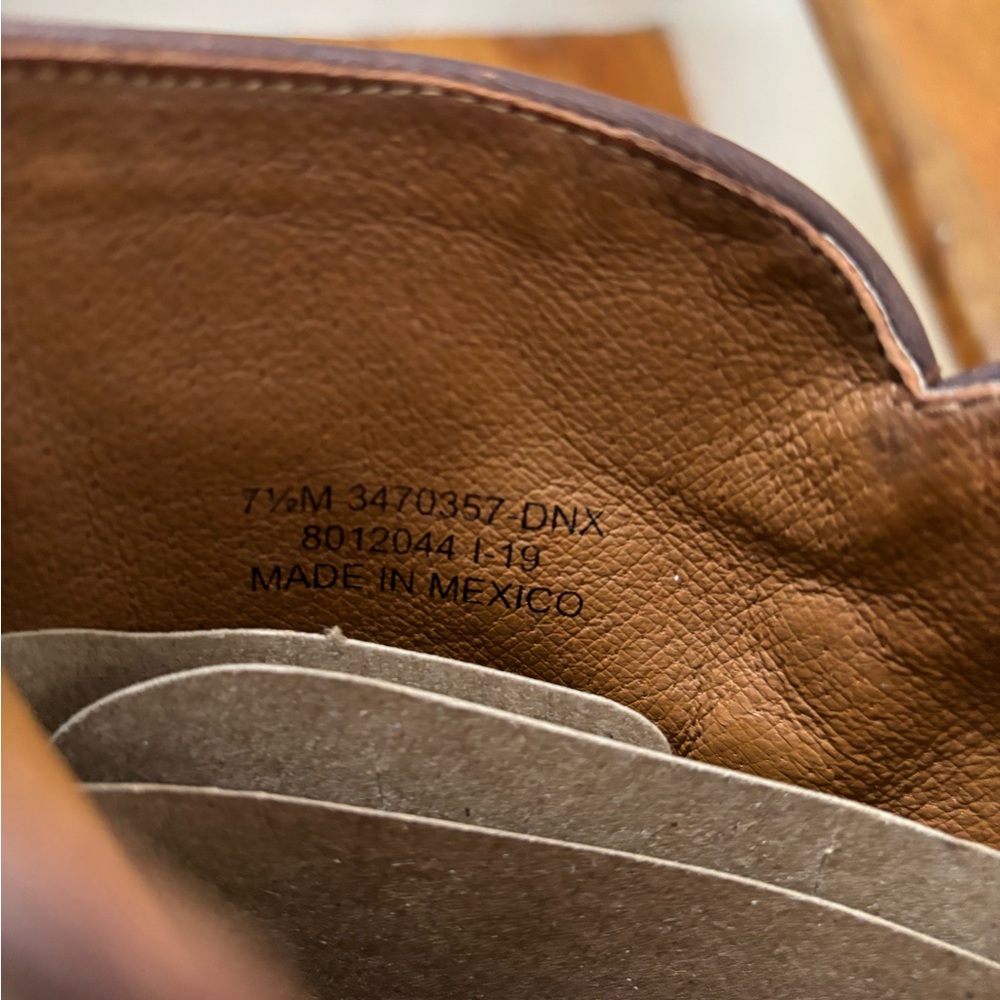 FRYE AND CO. Dark Brown Carson Piping Tall leather boots - wide calf - Picture 3 of 6